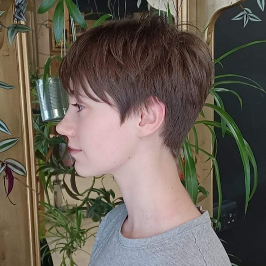 Short bon hairstyle Its U Mo chuisle Eco Friendly Hairdressers based in Loughrea